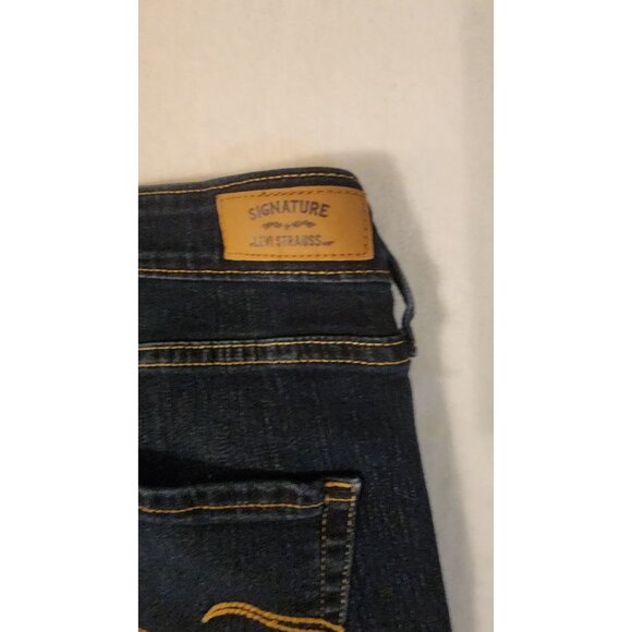 Signature Levi's strauss&co. modern capri denim jeans 16 - Picture 5 of 13